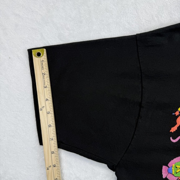 Vintage Fruit of the Loom Shirt Mens Extra Large Clown Fish Graphic 1990 USA 90s - Picture 9 of 10